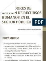 Indicadores de Gestión de Recursos Humanos en El