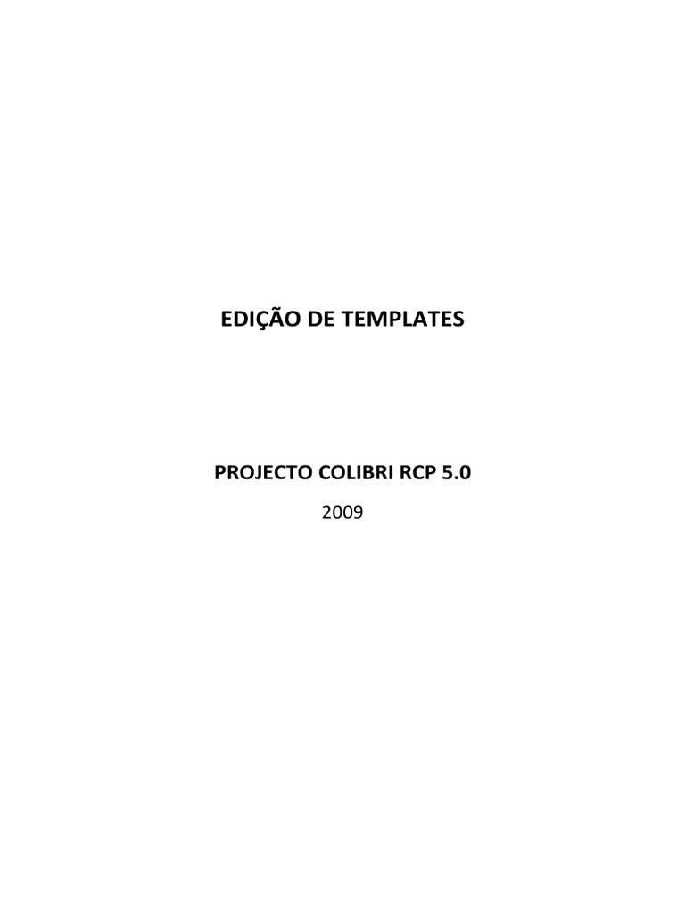 BIRT - Guia Rapido Edicao Templates PDF | PDF | Programas | Informática
