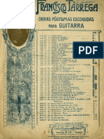 Adieu de Schubert (Arreglo para Guitarra de Tarrega) PDF