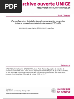 Reconfigurações Do Trabalho Do Professor - Bronckart