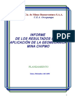 Informe Geomecánica