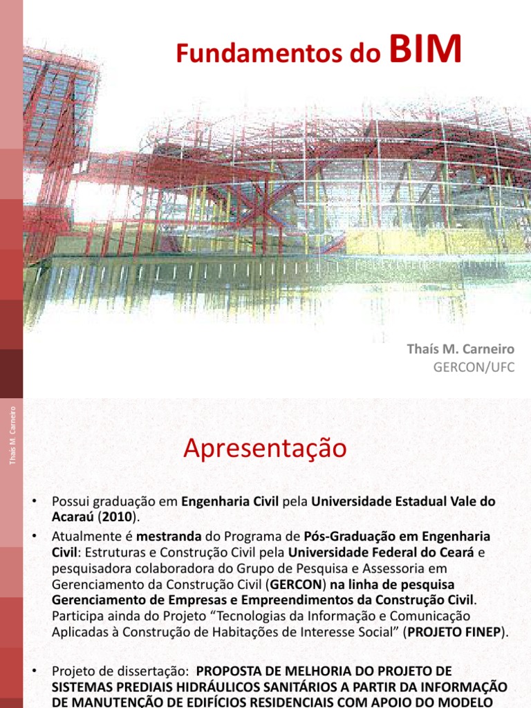Fundamentos Do BIM | PDF | BIM | Ciência e Tecnologia