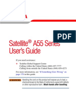 Satellite A55 Series User's Guide: "If Something Goes Wrong" On