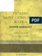 Roger Graudy - Picasso, Saint-John Perse, Kafka