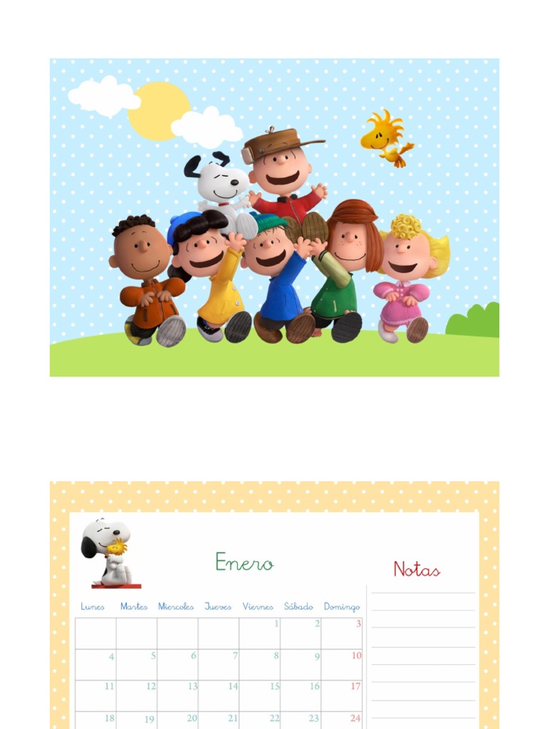 snoopy-calendario