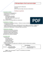 Particularite - S The - Rapeutiques Chez La Personne A - Ge - e