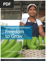 Download Freedom to Grow Impact Stories from the Philippines by Asian Development Bank SN35269468 doc pdf