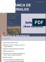 Clases de Deflexiones- Area Momento