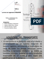 Logistica - Estrategia Del Transporte Final