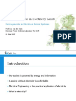 What Is Going On in Electricity Land?: Developments in Electrical Power Systems