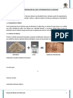 01 Preparacion de Lodo y Determinacion de La Densidad