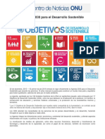 Agenda 2030 para El Desarrollo Sostenible