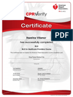 Certificate: Erify