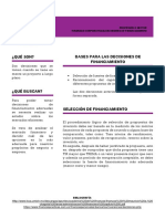 Decisiones de Financiamiento