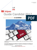 Guide Ecandidat Candidat 2017 1