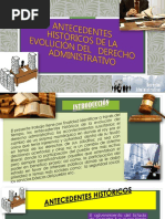 Derecho Administrativo - Antecedentes