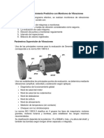 Programas de Mantenimiento Predictivo Con Monitoreo de Vibraciones