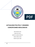 Actualidad Política y Grandes Concepciones Ideologicas