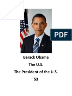 Barack Obama The U.S. The President of The U.S. 53