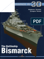 Waldemar Goralski, Grzegorz Nowak-The Battleship Bismark (Super Drawings in 3D)-Kagero Publishing (2010)