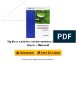 Big Data Analytics Con Herramientas de SAS, IBM, Oracle y Microsoft-8416228353 PDF