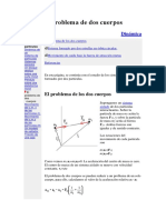 El Problema de Los Dos Cuerpos