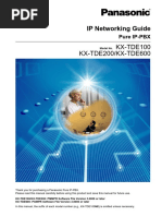 KX-TDE100 KX-TDE200/KX-TDE600: IP Networking Guide