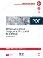Recursos Humans I Responsabilitat Social Corporativa