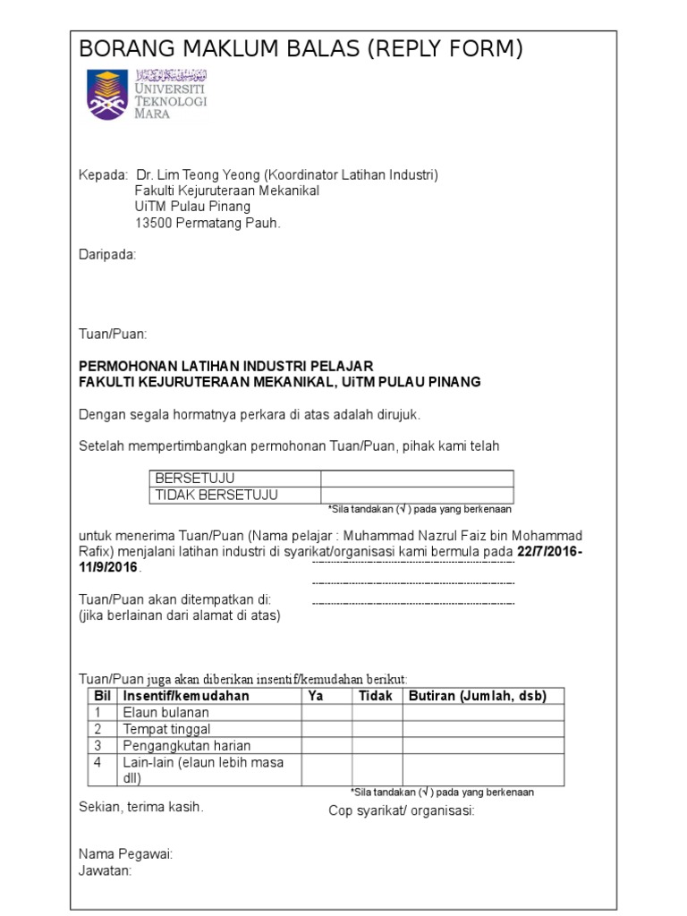 Laman Web Rasmi Unit Perhubungan Dan Latihan Industri Pkb