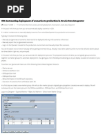 ODI: Automating Deployment of Scenarios To Production in Oracle Data Integrator