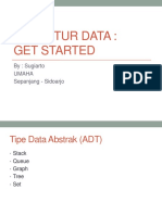 Struktur Data: Get Started: By: Sugiarto Umaha Sepanjang - Sidoarjo