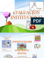 Introduccion a La Evaluacion Institucional