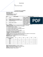 Plan de Lectie - Verificare Cont