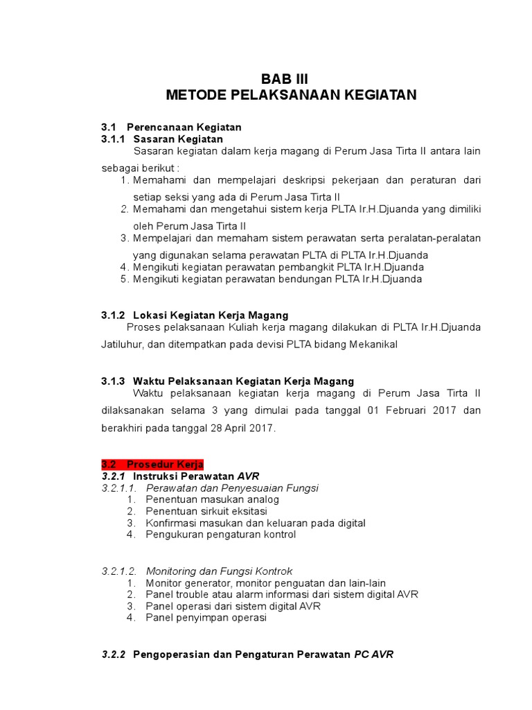 METODE PELAKSANAAN KEGIATAN