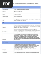 PLDT Swot