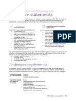 CIM Sample Reflective Statements PDF