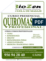 Curso Quiromasaje Cadiz San Fernando