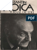 Constantin Noica - Jurnal de Idei PDF