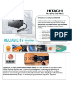 Hitachi Ux - D160W Cij Printer: Handheld Inkjet Stamp