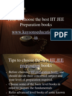 How To Choose The Best IIT JEE Preparation Books