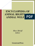 Encyclopedia of Animal Rights and Animal Welfare PDF