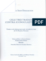 Cele Trei Tratate Contra Iconoclastilor - Sfantul Ioan Damaschin