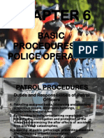 Basic Procedures of Police Operation