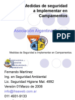 Seguridad e Higiene Campamentos