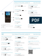 Cisco Wireless IP Phone 8821 and 8821-EX Quick Start Guide PDF