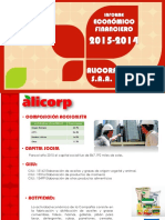 Análisis Finaciero Alicorp S