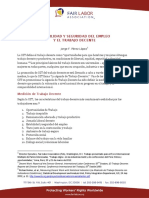 Estabilidad y Seguridad Del Empleo y El Trabajo Decente