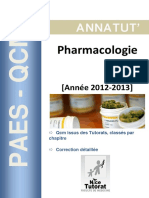 Annatut%27 UE6 Pharmacologie 2012 2013