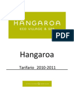 Tarifas 2010-2011 Hangaroa