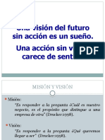 Vision y Mision (Unidad I)
